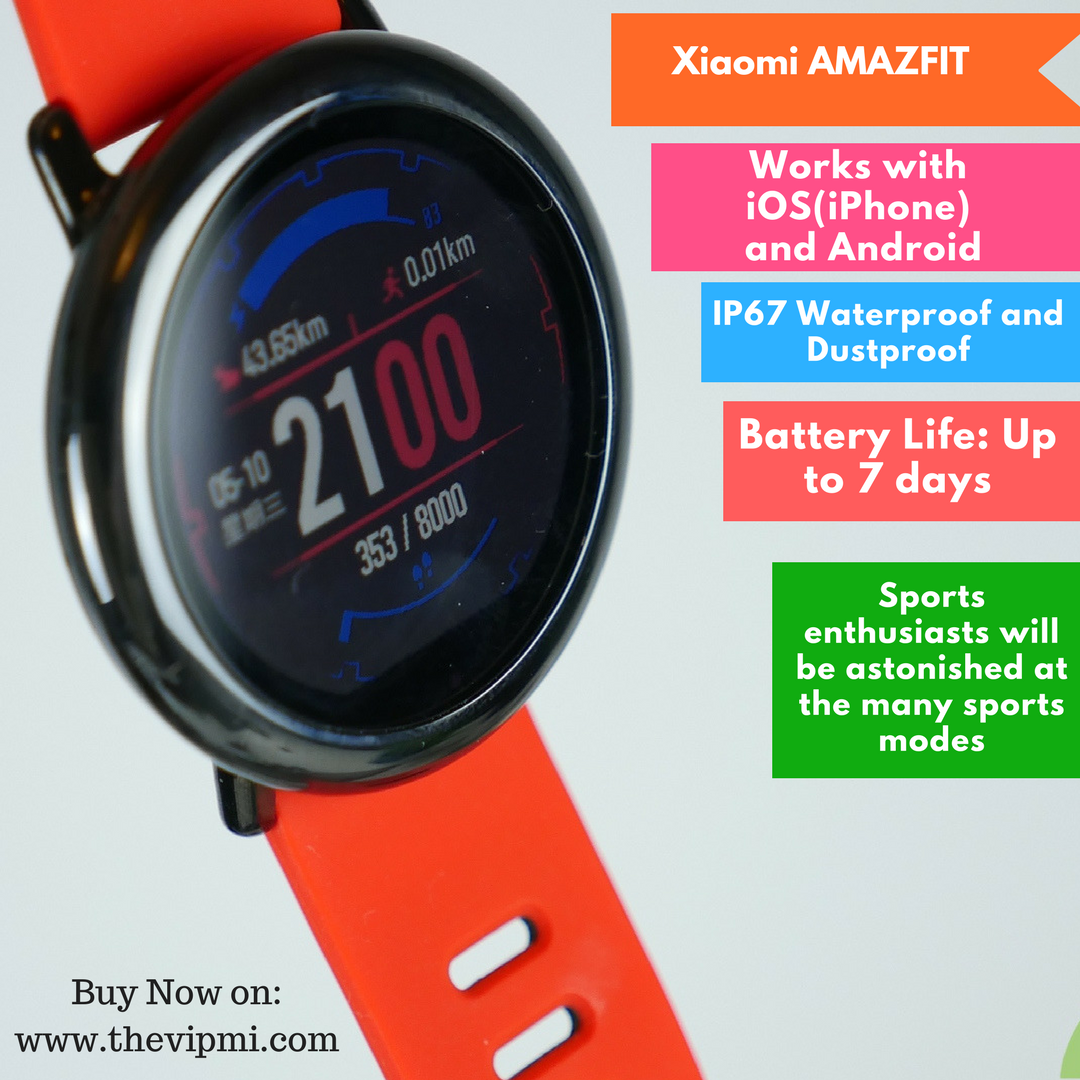 Xiaomi AMAZFIT thevipmi - buy xiaomi dubai